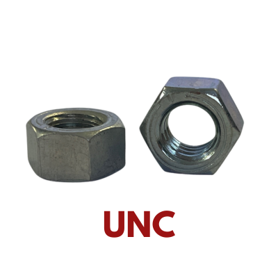 4UNC Z/P HEX FULL NUTS