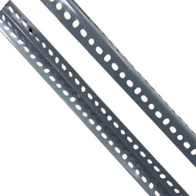 40 X 40 X 1.8 X 3MTR SLOTTED GALVANISED ANGLE (SA304040) GREY COATED 